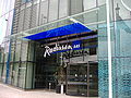 The Radisson SAS hotel at Holloway Circus Tower