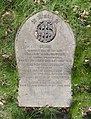 Lewis Hornblower's gravestone, Flaybrick Memorial Gardens