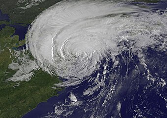 Tropical Storm Irene made landfall in Connecticut in August 2011.
