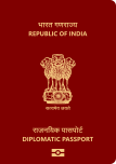 Indian Diplomatic Passport.svg
