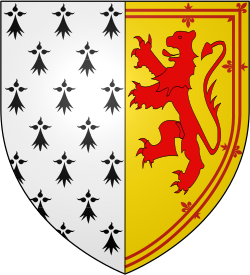 Isabella of Scotland Arms.svg