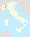 Miniatura per Autostrada A26 (Italia)