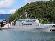 舞鶴における満艦飾（ロービジ塗装）