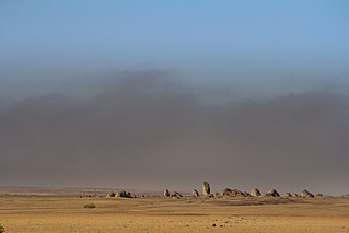 Nebel in der Namibwüste