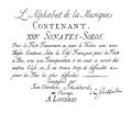 J Ch Schickhardt - Titel zu L'Alphabet de la Musique 1735 (JCS12).jpg
