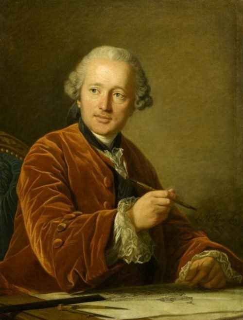 Jacques-Germain Soufflot, alumnus and architect of the Panthéon building of the Faculty of Law of Paris, opened in 1774