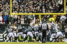 Jake Elliott drills a 54-yard field goal in overtime to give the Eagles the  win over the Commanders, NFL Highlights