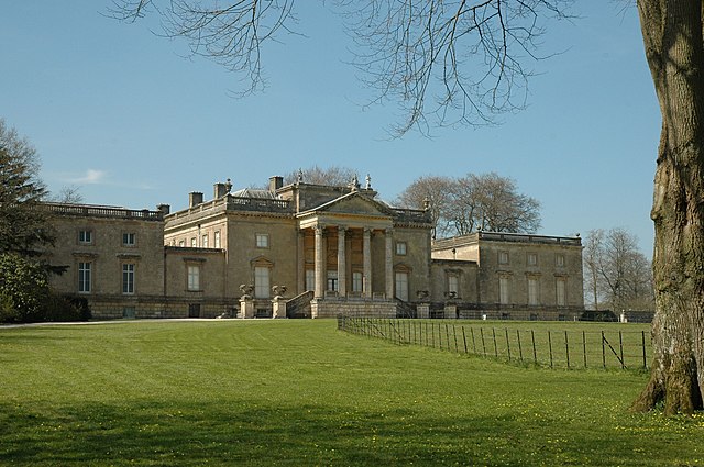 Stourhead House, on which the exterior of Creighton-Ward Mansion was based