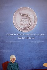 Miniatura para Orden al Mérito Artístico y Cultural Pablo Neruda