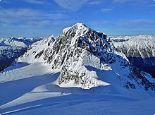 Joffre Peak in winter