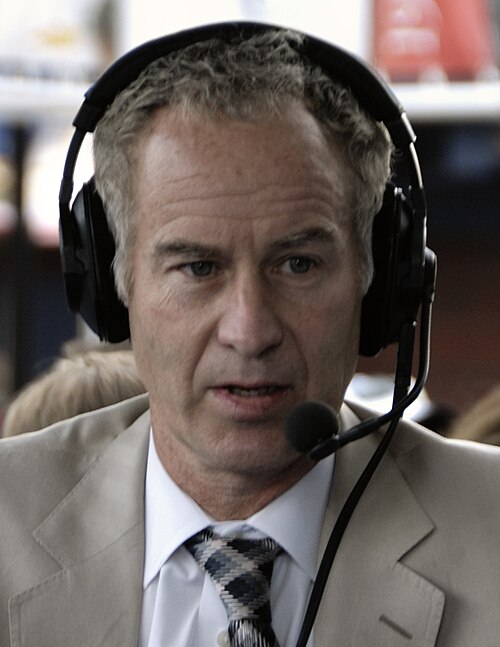 McEnroe at the 2009 US Open