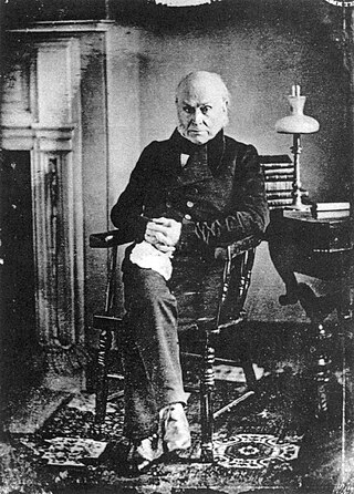 <span class="mw-page-title-main">John Quincy Adams and abolitionism</span> John Quincy Adamss thought on slavery