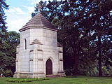 Mausoleum of oil baron John Worthington, Homewood Cemetery, Pittsburgh