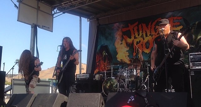 Death metal band Jungle Rot