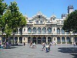 Català: Junta d'Obres del Port. Pl. Portal de la Pau 6 (Barcelona). This is a photo of a building indexed in the Catalan heritage register as Bé Cultural d'Interès Local (BCIL) under the reference IPA-40450. Object location 41° 22′ 33.38″ N, 2° 10′ 44.05″ E  View all coordinates using: OpenStreetMap