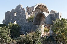 Kızkalesi to Ayas inland walk - Church of the Holy Sepulchre as seen from Holy Street 1219.jpg