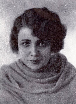 Karin Ygberg. Foto i Scenen 1928