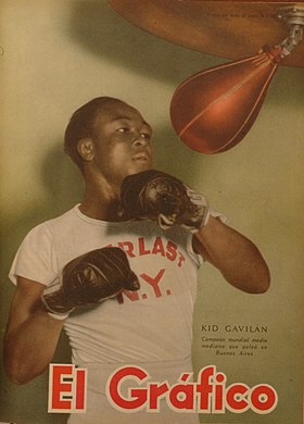 Illustrasjonsbilde av artikkelen Kid Gavilan