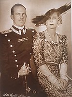 King Umberto II and Queen Marie-José of Italy