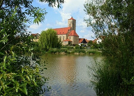 Kirche mit See