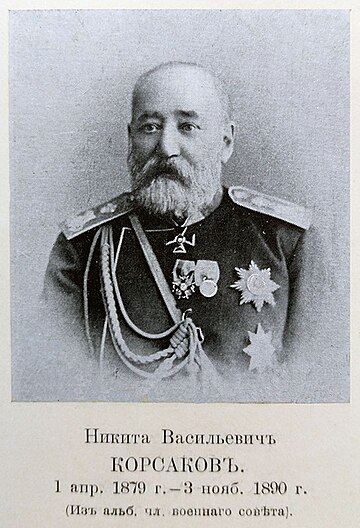 Корсаков, Никита Васильевич