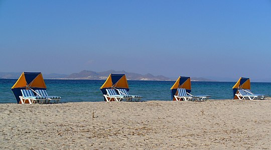 Beach of Tigkaki Kos