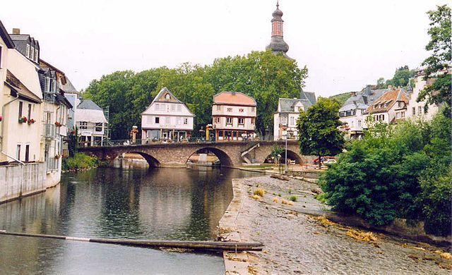 Nahe-broen i Bad Kreuznach