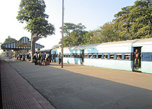 Kulti railway station at Asansol Kulti railway station.JPG