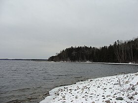 A Lac de la Presqu'île (Nord-du-Québec) cikk szemléltető képe