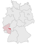 Flagg til Mainz-Bingen District