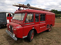 Land Rover series IIA forward control fire engine