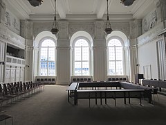 Landstinget chamber in Christiansborg Palace in 2018