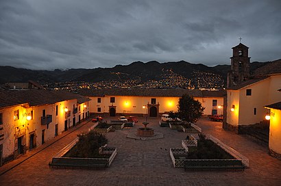 Cómo llegar a Plazoleta de San Blas en transporte público - Sobre el lugar