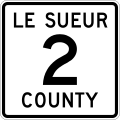 File:Le Sueur County 2 MN.svg