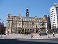 Leeds - bir şehir meydanı
