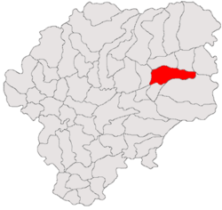 Location of Leşu