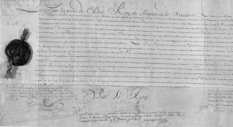 Datei:Lettre de Louis XIV aux religieuses de Montreal.png