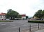 Pfalzplatz, a square in Leuna (district: Saalekreis, Saxony-Anhalt)