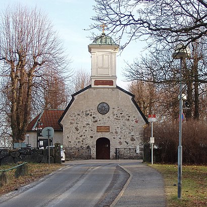 Vägbeskrivningar till Lidingö kyrka med kollektivtrafik