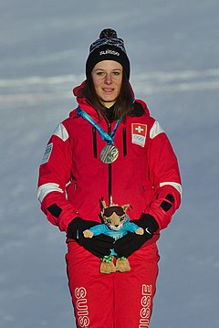 Lillehammer 2016 - Bayanlar Kayaklı Koşu - Talina Gantenbein 5.jpg