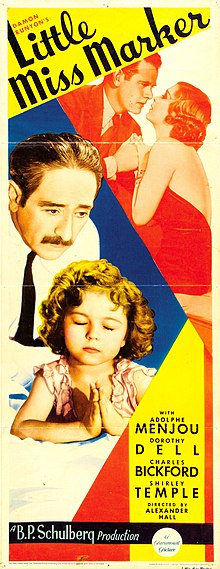 Malá slečna Markerová (1934 filmový plakát) .jpg