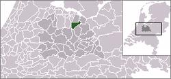 Location of Lage Vuursche