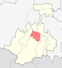 Location of Ardonsky District in the Republic of North Ossetia–Alania