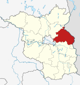Circondario del Märkisch-Oderland – Localizzazione