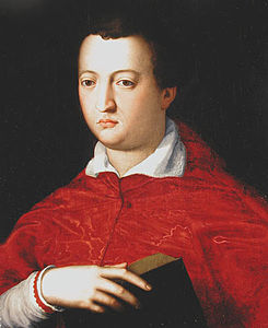 Lomi, Baccio (attr.) - Cardinale Giovanni di Cosimo I de' Medici, Arcivescovo di Pisa.jpg