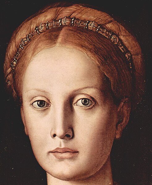 File:Lucrezia Panciatichi by Angelo Bronzino - detail 2.jpg