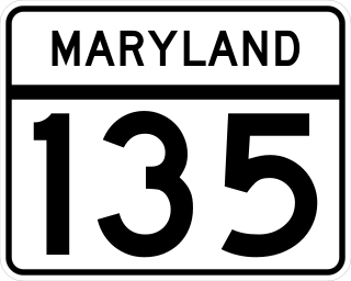 <span class="mw-page-title-main">Maryland Route 135</span> State highway in the U.S. state of Maryland