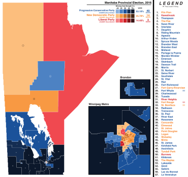 Manitoba Pemilihan Peta 2016.svg