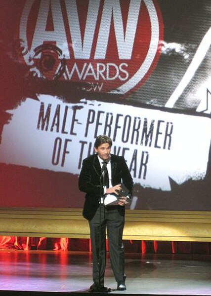 Manuel Ferrara, winner of the 2010 AVN Male Performer of the Year Award