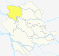 Map of Shunde (Lecong highlighted)